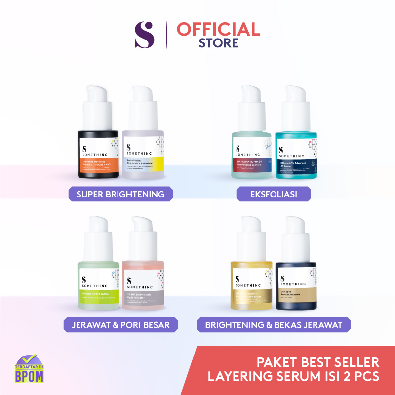 SOMETHINC [2 PCS] New Layering Serum Best Seller