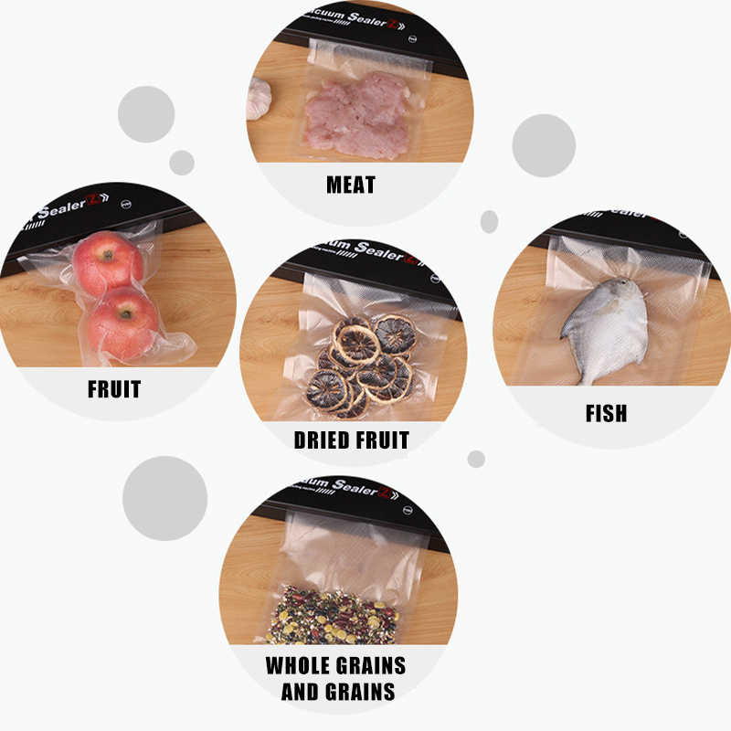 Vacuum Sealer Mesin Press Plastik Serbaguna Untuk Makanan（Free 10pcs plastik vacum）