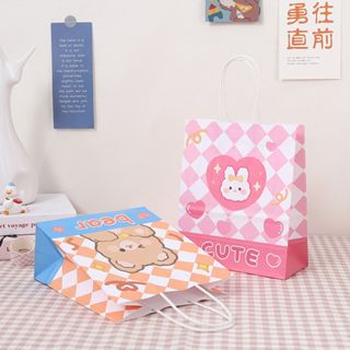 PAPER BAg HADIAH  KERTAS LUCU KAWAII TAS HADIAH LUCU PB-03 kawaii