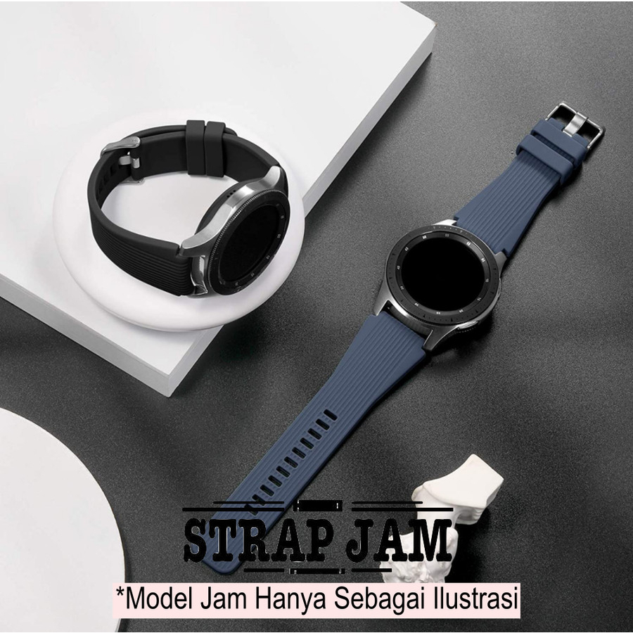 M46 Tali Jam Tangan Casio MTP-VD01L VD01GL - Strap 22mm Rubber Dengan Pangkal Melebar