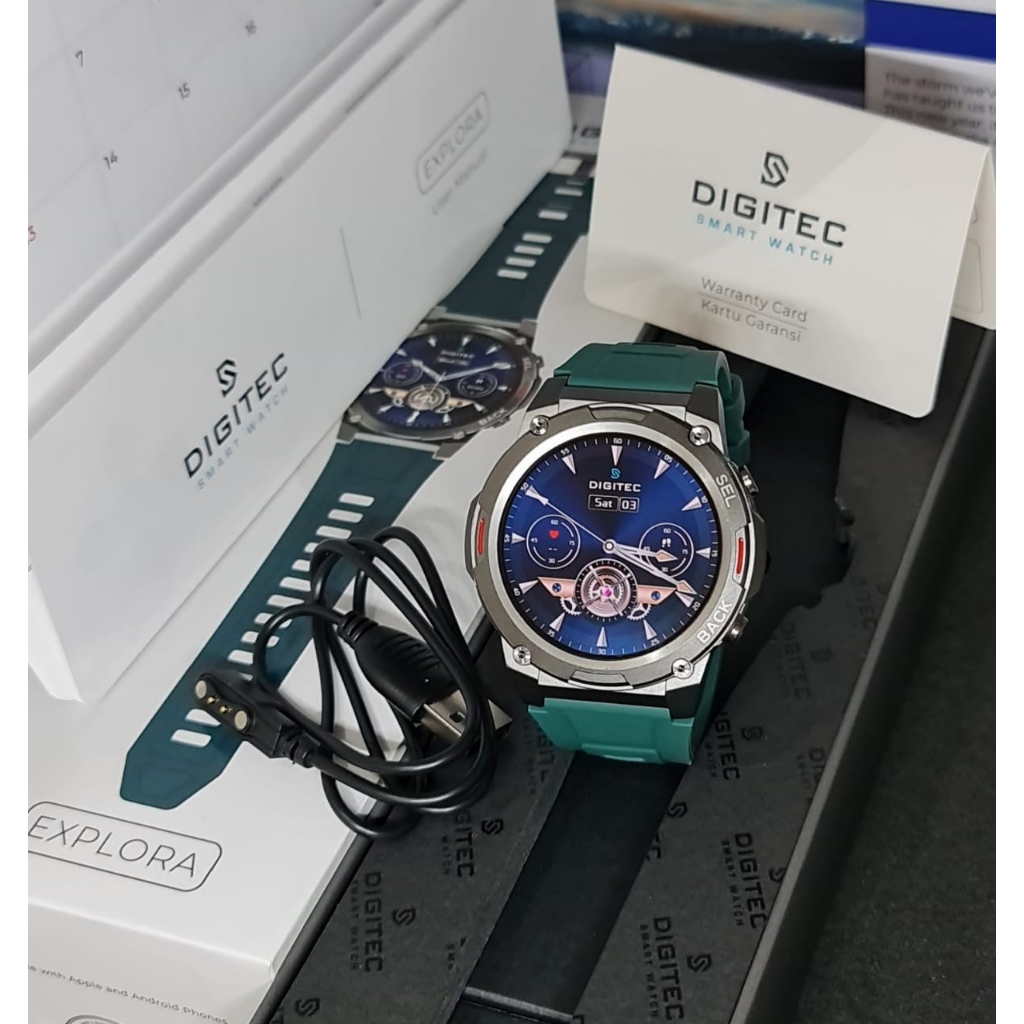 Jam Tangan Smartwatch Digitec EXPLORA Original