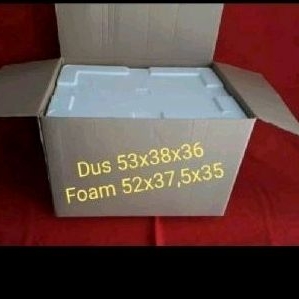 

kardus box GG 52X37X34CM STYROFOAM DUS KARTON STYRIFOAM KOTAM GABUS