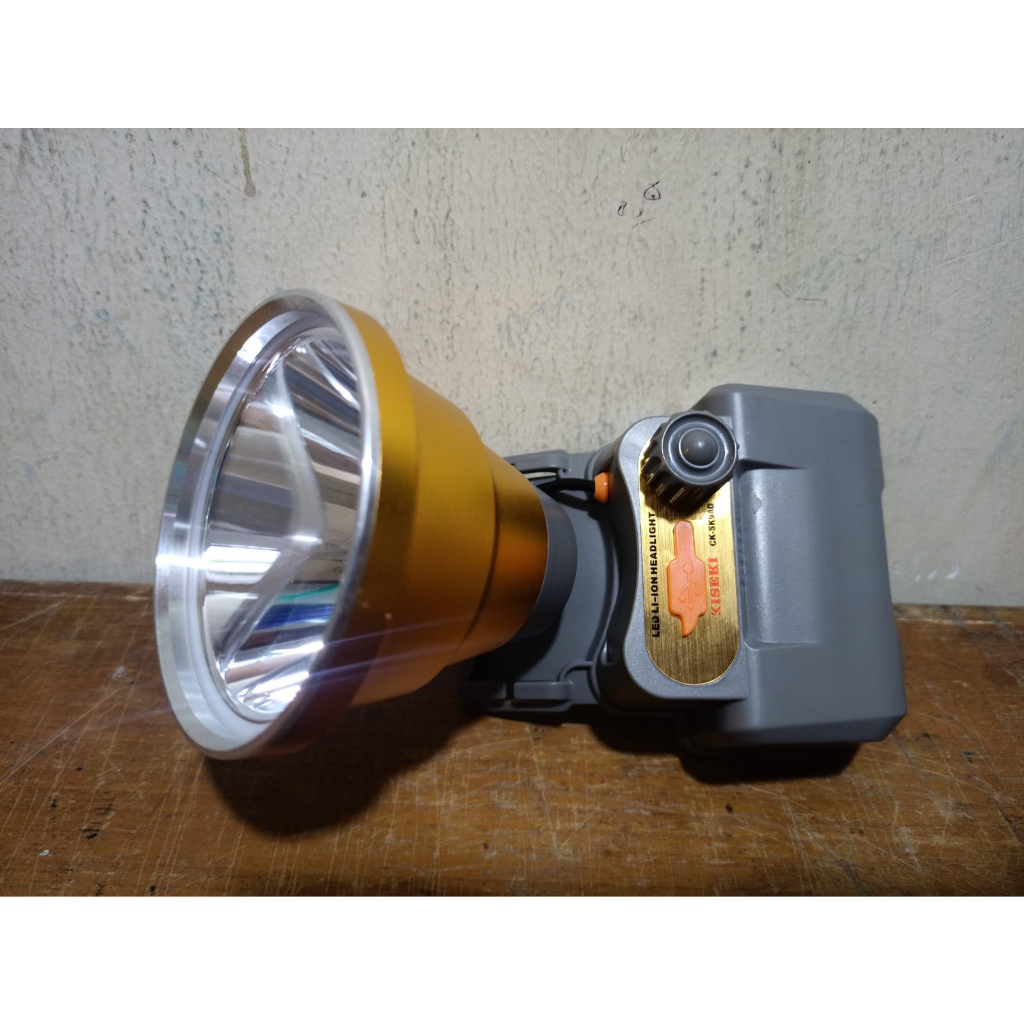 Senter Kepala Headlamp Kiseki CK-SK98G 150Watt Putih