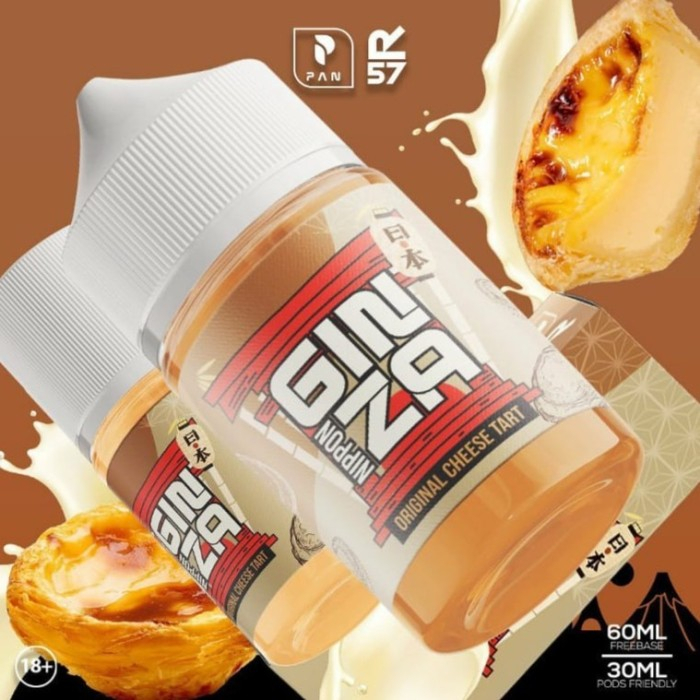 LIQUID R57 NIPPON GINZA 60ML ORIGINAL CHEESE TART