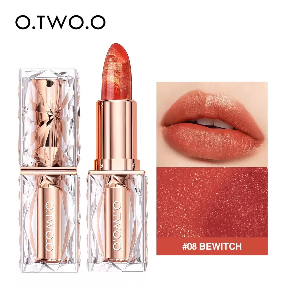 O.TWO.O Spun Gold Brocade Velver Lipstick Matte Long Lasting/【Any 2 Get 10%off】O.TWO.O 12 Color Lips