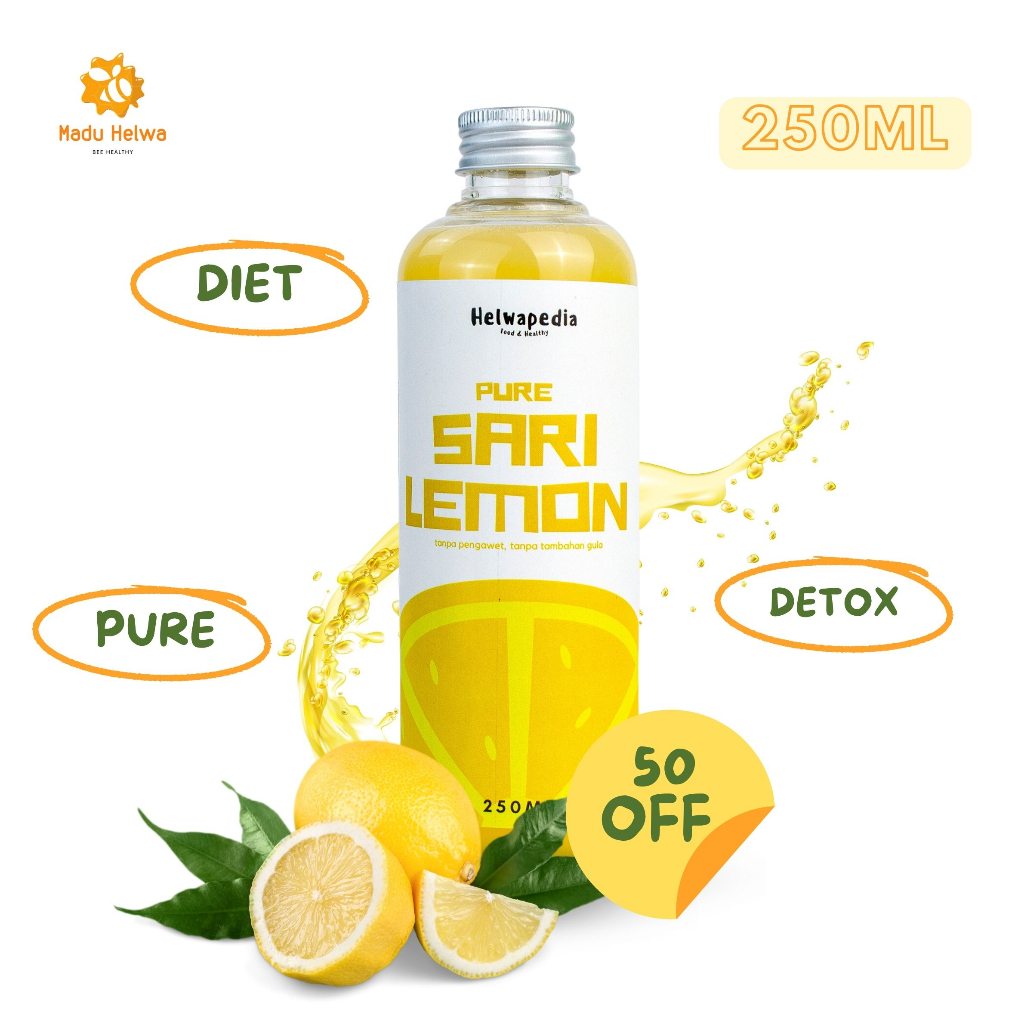 Sari Lemon Fresh 250ml Pure Lemon Juice Detox Diet