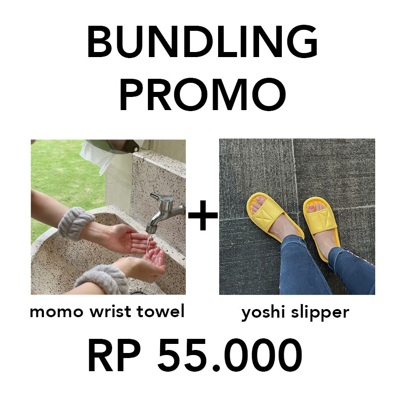 Roppu Handuk Tangan Cuci Muka Wrist Band Hand Towel