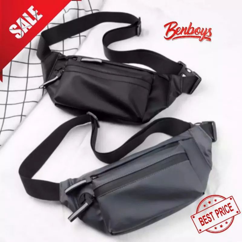 Waistbag Tas Pinggang Pria WanitaTas Waist Bag ini Cocok dipakai untuk segala macam Moment dan kegia