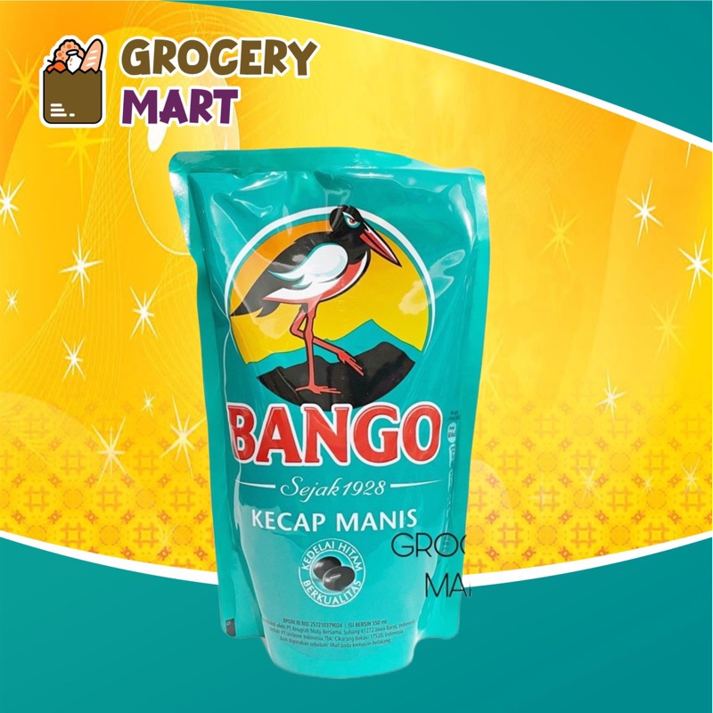 

Kecap Manis Bango Refill 550ml