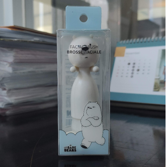 We Bare Bears - Facial Brush Miniso - Ice Bear