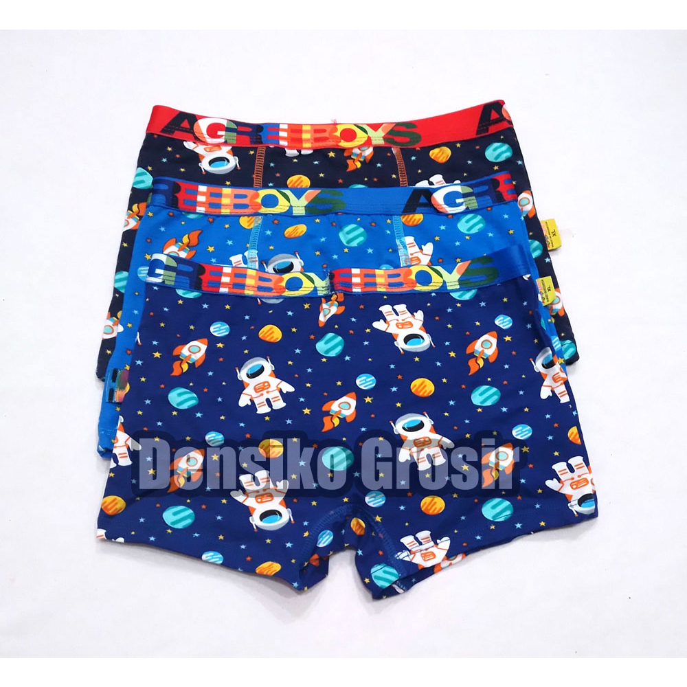 Boxer Anak Agree Orignal Kids Boxer CD Motif Karakter