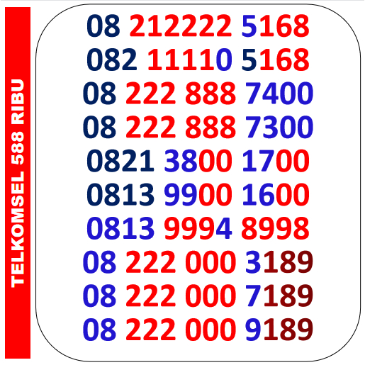 perdana Telkomsel 888