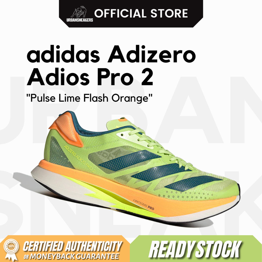 adidas Adizero Adios Pro 2 Pulse Lime Flash Orange | GX3124