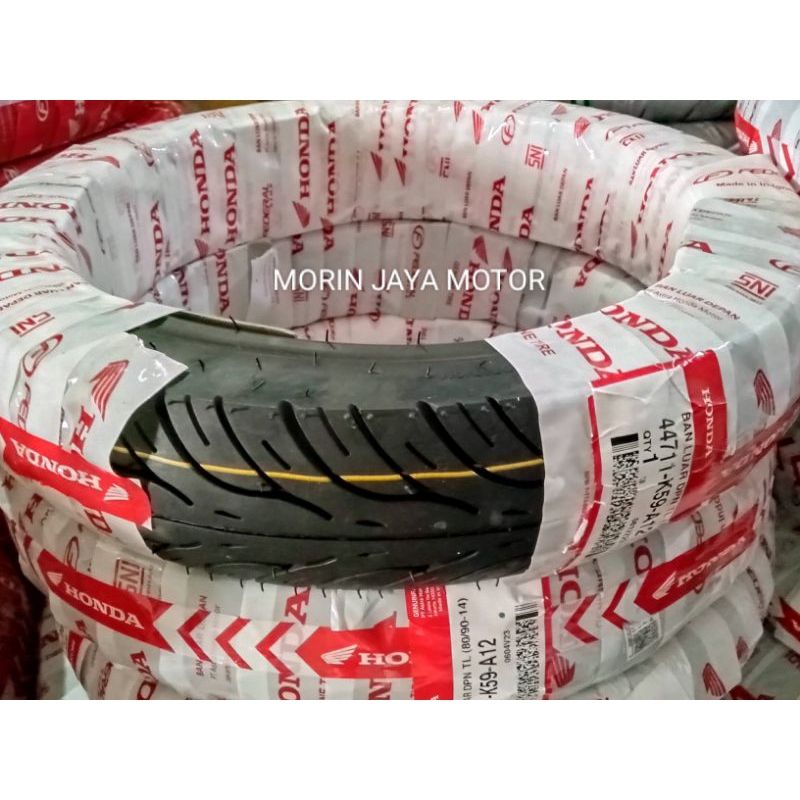 BAN LUAR 80/90-14 90/90-14 100/80-14 TUBELESS K59 HONDA
