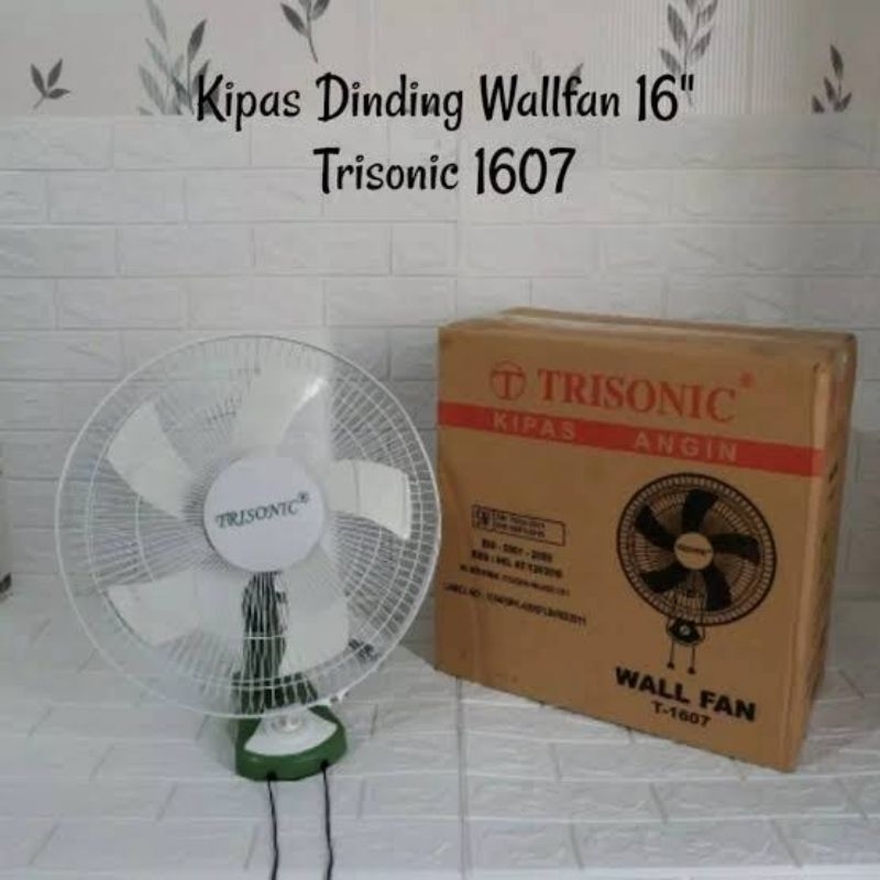 Kipas Angin Dinding - Wallfan Trisonic 1607 16"