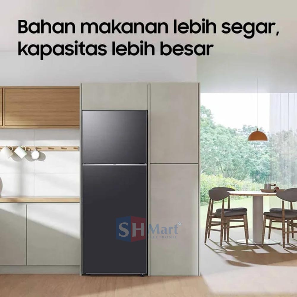 KULKAS 2 PINTU SAMSUNG UNGKEP KOMPARTMENT 393 LITER RT38CG6420B1SE / RT38CG6420S9SE NEW 2023 GARANSI RESMI