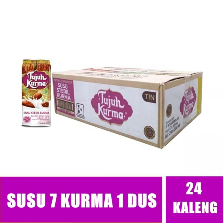 

SUSU STERIL TUJUH KURMA KALENG 200ML x 24