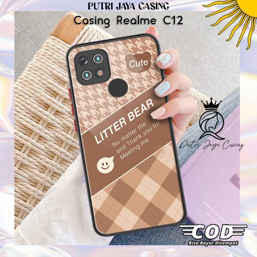 Case Hp Realme C12 casing Realme C12 Motif 03CUTE Casing Terbaru Case Karakter Lucu Casing Lucu Case