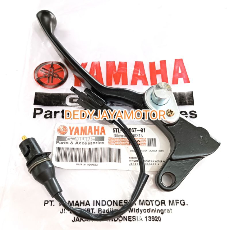 Handle Handel rem Kiri Xride Hitam + bonus Switch rem kiri Xride Xeon karbu xeon rc xeon gt Mio j mio m3 Soul gt 115/125