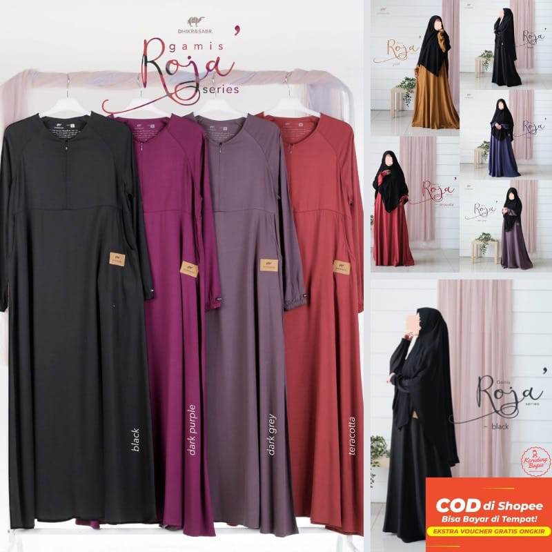 DHIKR SABR ROJA SERIES//GAMIS RAYON ADEM//GAMIS RAYON ADEM//GAMIS ROJA//GAMIS DHIKR//GAMIS SYARI
