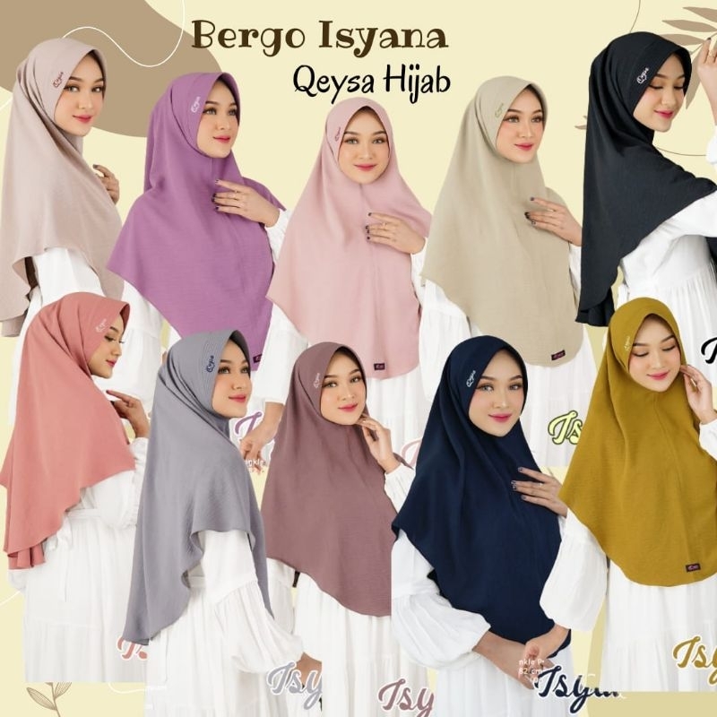 Hijab Qeysa Bero Isyara Original Branded