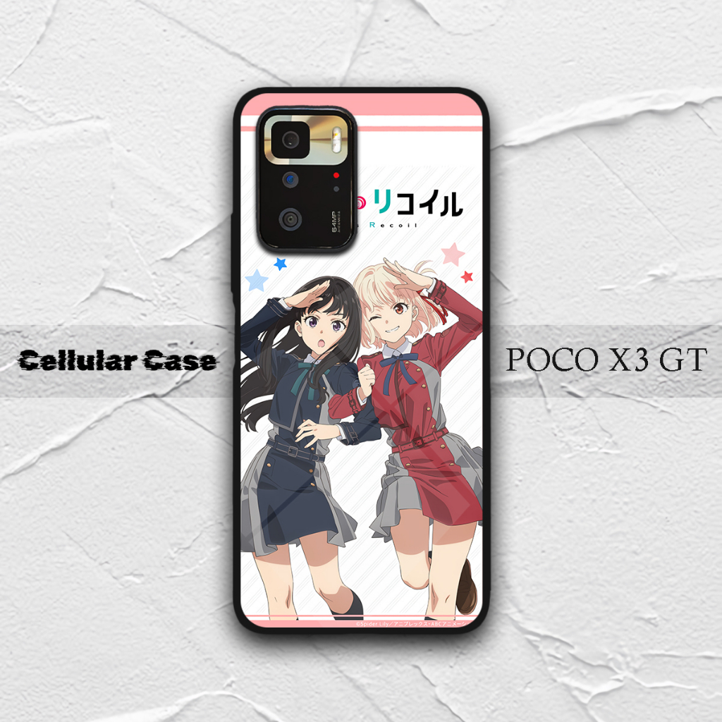 [CS25] Case Gloss Pocophone Poco X3 GT | Casing HP Kilau Efek Kaca | Kesing HP Premium Softcase Hard
