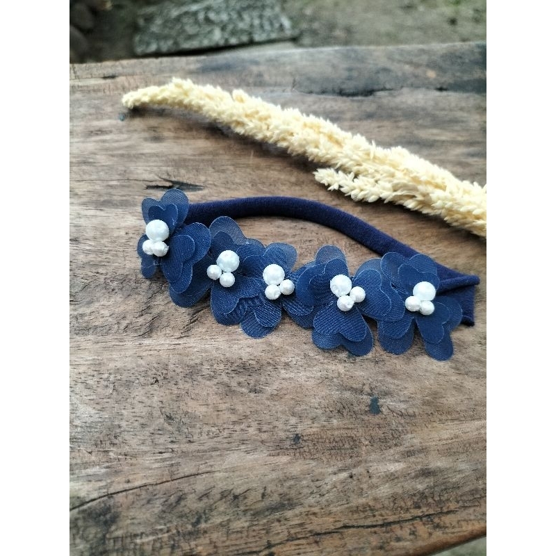 Headband bayi bunga 3d bando bayi anak