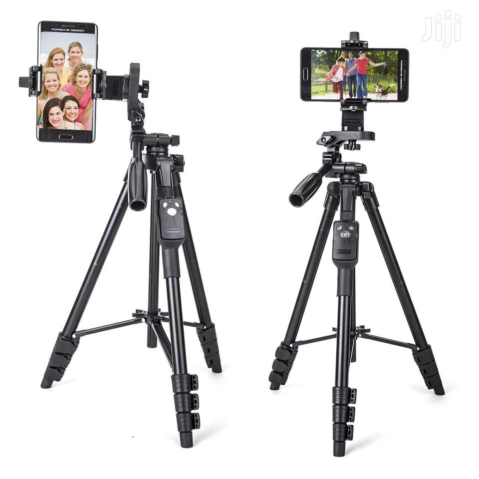 TRIPOD KAMERA DSLR UNTENG TRIPOT HP DAN KAMERA CANON PAKAI REMOT TONGSIS HANDPHONE BLUETOOTH JS110