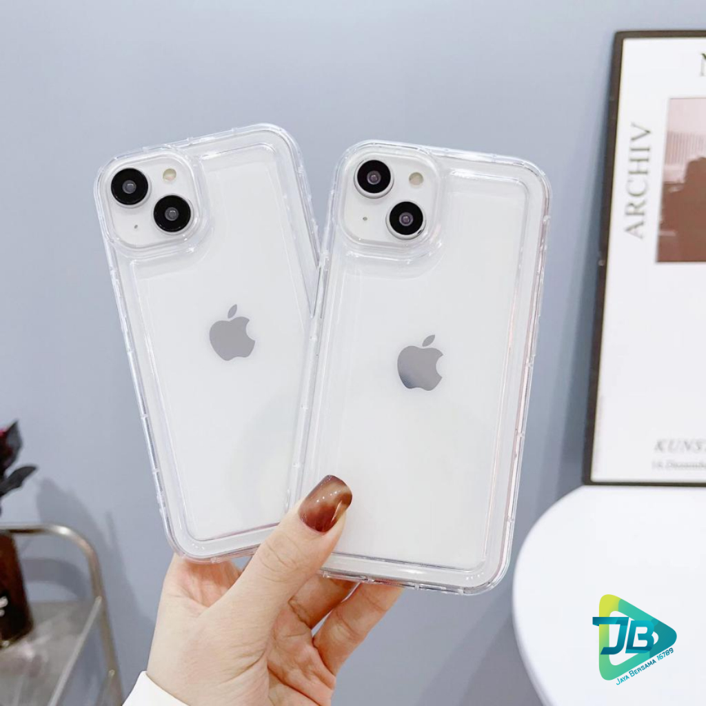 SOFTCASE SILICONE AIR BAG CLEAR CASE FOR IPHONE 6 6S 7 8 7+ 8+ X XS XR 11 12 13 14 PRO MAX JB9111