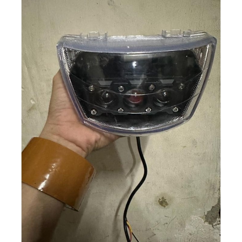 Reflektor Lampu Depan Daymaker Fizr Terlaris Full Set Kualitas Terbaik