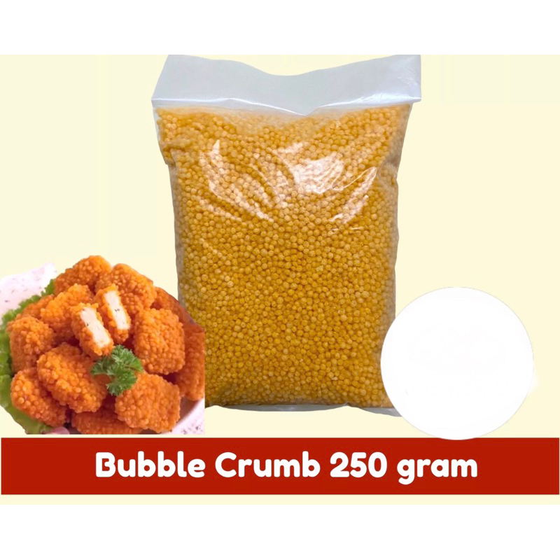 

Bubble Crumb Crispy Nugget Naget Tepung Roti Bulat 250 gram