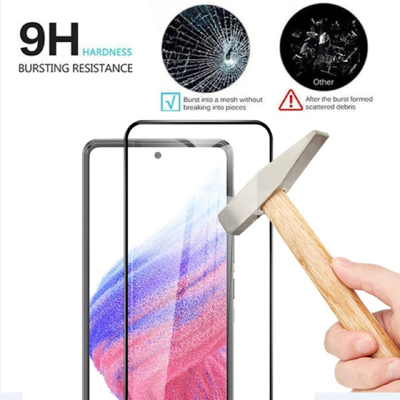 Tempered Glass Realme C55 Anti Gores Kaca Full Screen