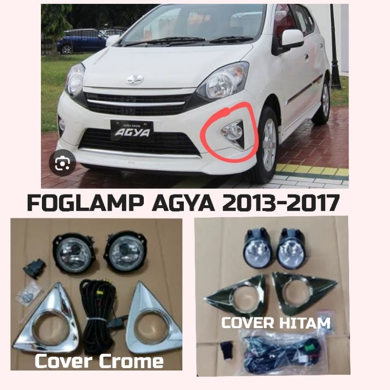 FOGLAMP TOYOTA AGYA 2013-2017