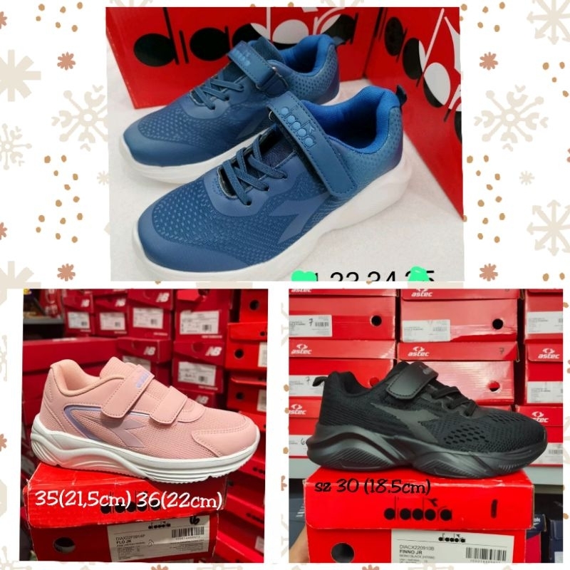 Sepatu Sport Diadora Anak Running Original
