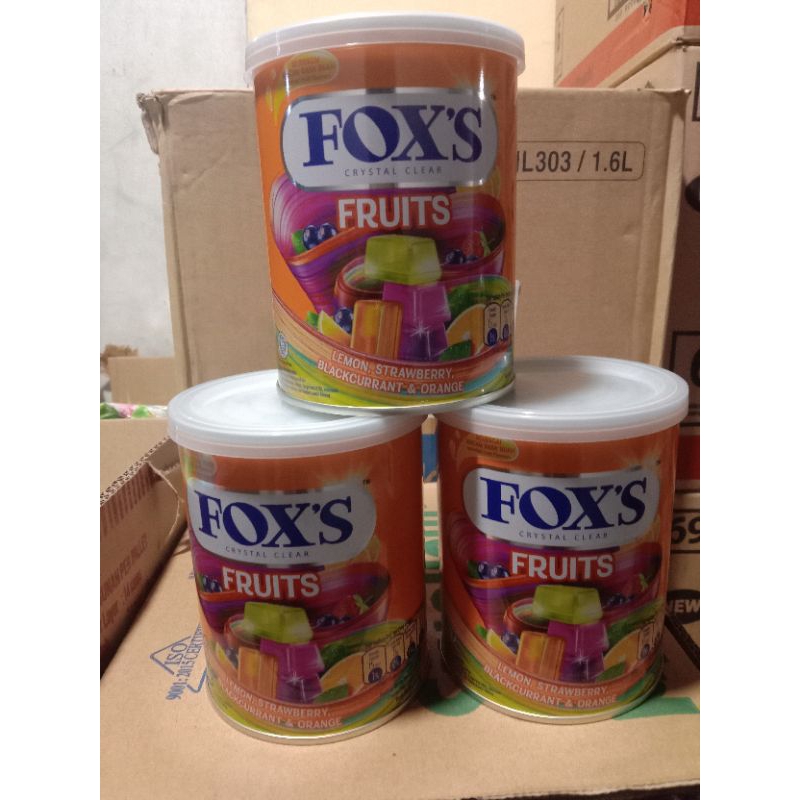 

Permen Fox's Crystal Clear Kaleng 180gr