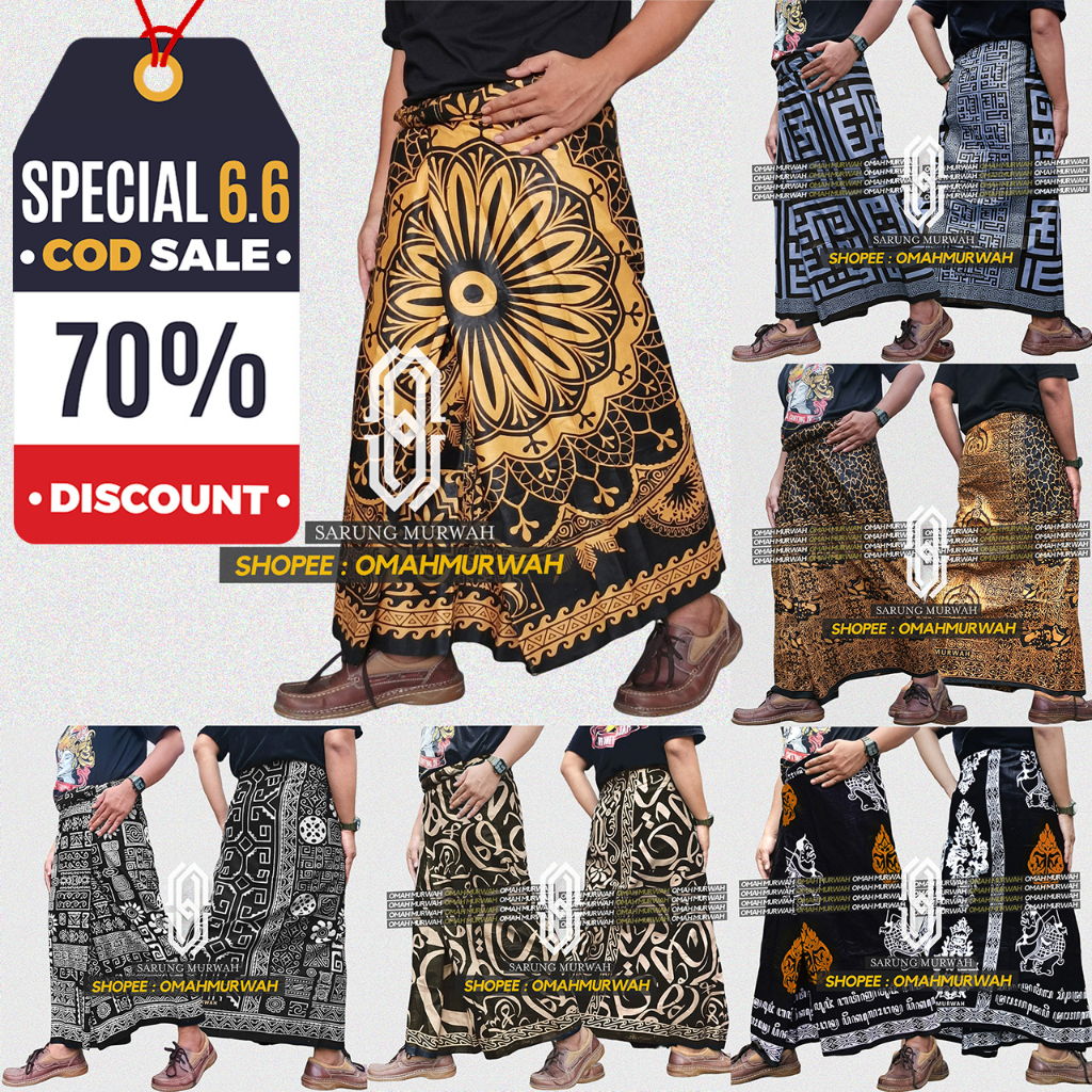 SARUNG PALAIKAT PALEKAT / SARUNG BATIK / SARUNG SANTRI / SARUNG PRIA / SARUNG MAHDA / SARUNG KUFI / SARUNG JORDAN