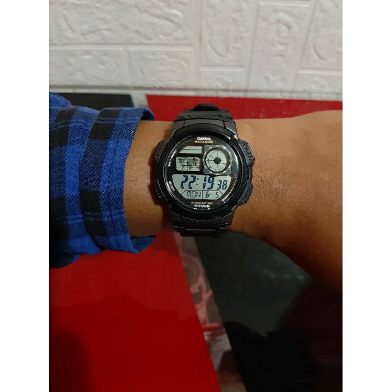Jam Tangan Casio AE-1000W Original (Bekas)