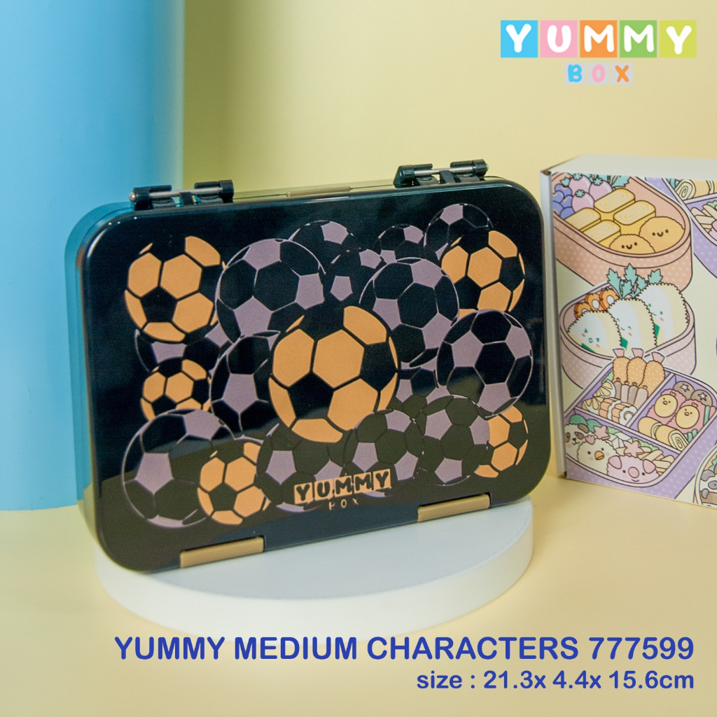 YUMMY BOX MEDIUM BENTO CHARACTERS 710ML 777599