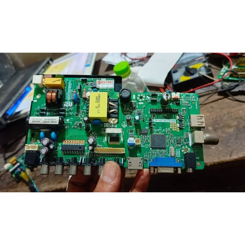 MAINBOARD MESIN TV AQUA TP.VST59.PA506 LE24AQT8300