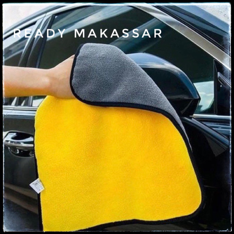 KAIN LAP MOBIL MICROFIBER 30 X 30 / KAIN LAP KUNING SERBAGUNA 30X30 / KAIN LAP MOTOR DAPUR / CAR WASH TOWEL