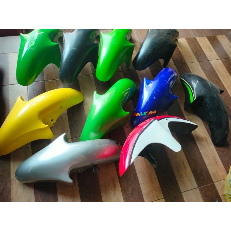 spakbor depan ninja r original copotan