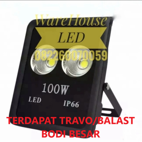 Lampu Sorot Led 200w COB Mangkok 200watt 200 Watt - 100w Putih