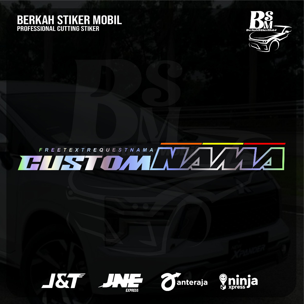 stiker custom nama cutting stiker custom berbagai jenis huruf dan model