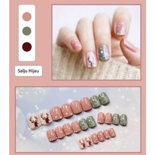 Kuku Palsu Motif Kartun 24 Pcs Fake Nail Karakter Murah Import