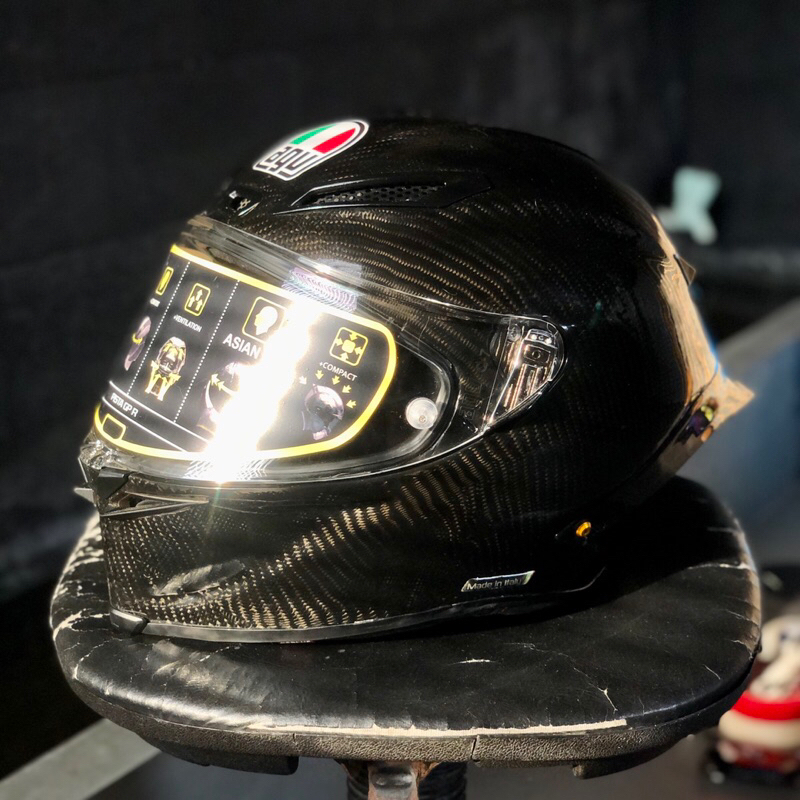 Clone 1:1 Agv Pista Gpr Mono Carbon Glossy