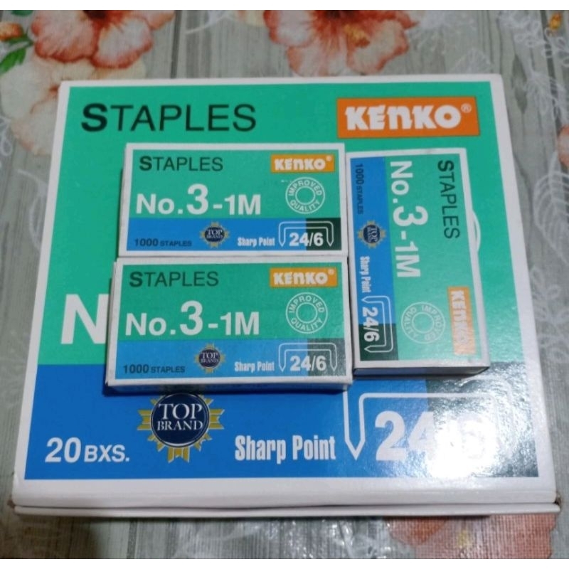 

Isi Staples No.3 Kenko / Refil Staples