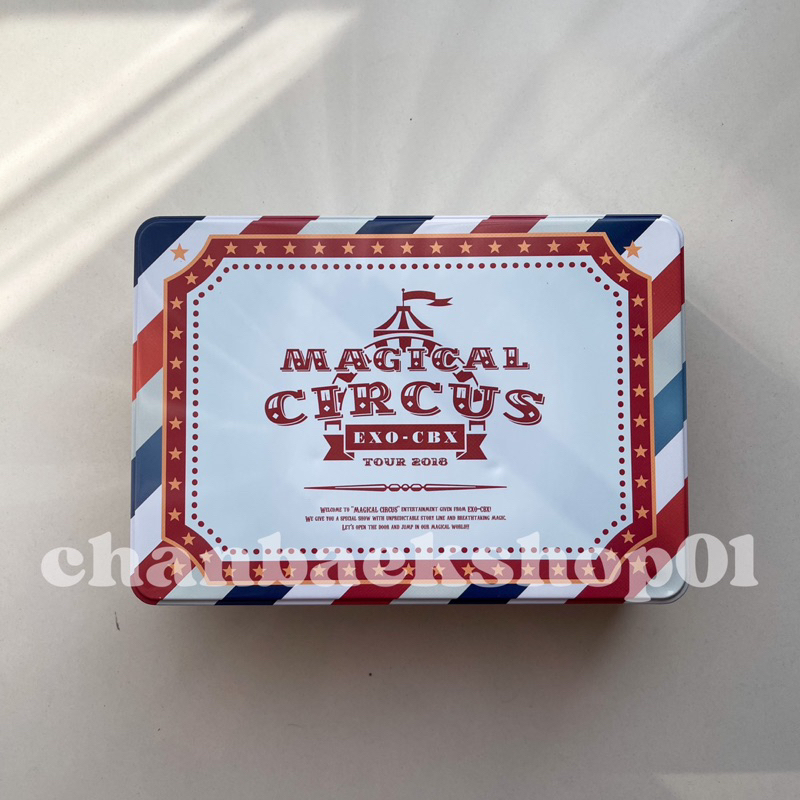 DVD EXO CBX MAGICAL CIRCUS TOUR JAPAN JEPANG 2018 (SHARING)