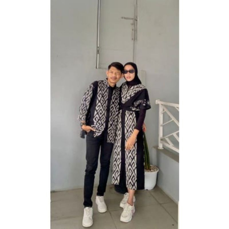 KEMEJA COUPLE TENUN SONGKET ETNIK - COUPLE - DRESS