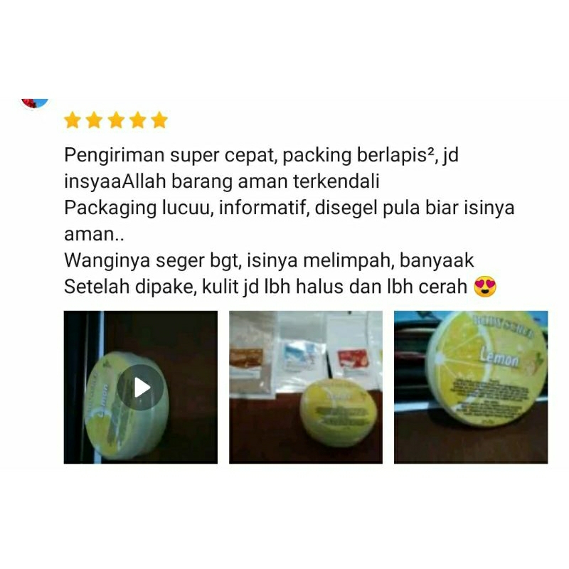 BODY SCRUB ALA SALON | LULUR BADAN BY ACL | 100 ML