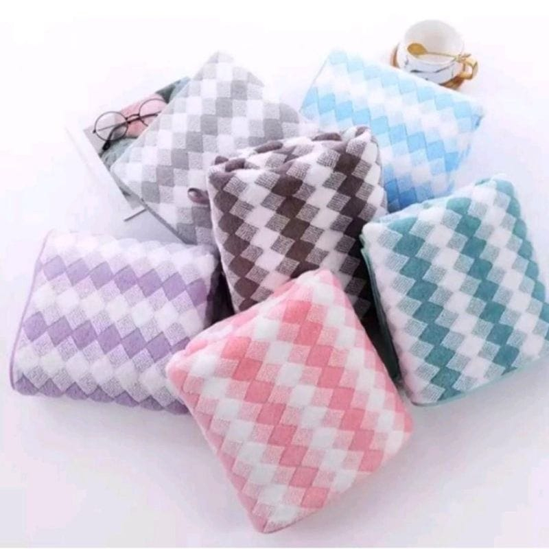 KUP - COD MURAH HANDUK MICROFIBER DEWASA 2 PCS BAHAN LEMBUT DAN MENYERAP